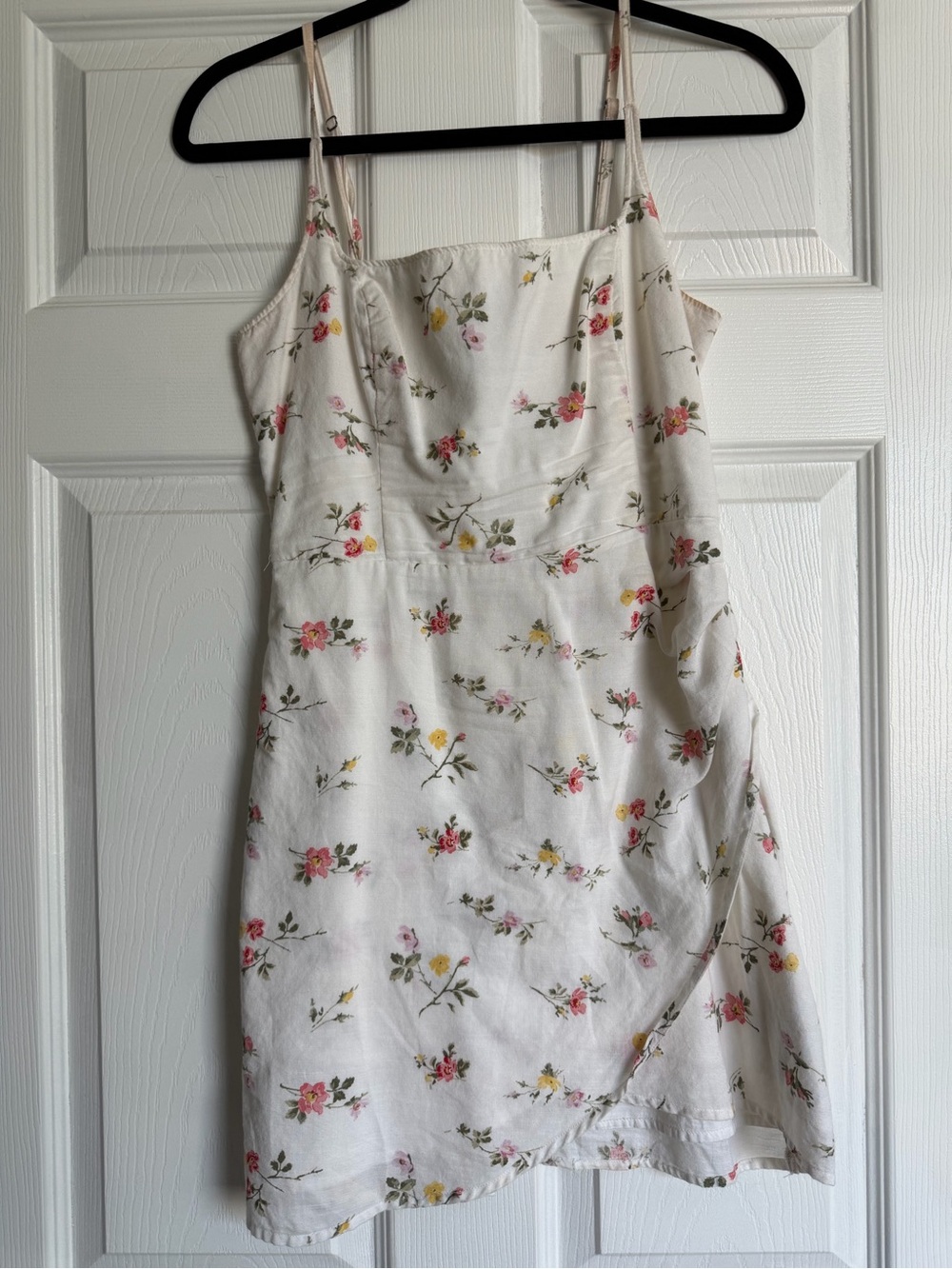 Abercrombie & Fitch Mini Dress with Pink & Yellow Floral Print